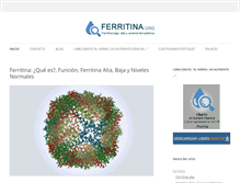 Tablet Screenshot of ferritina.org